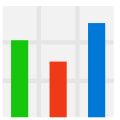 bar chart icon
